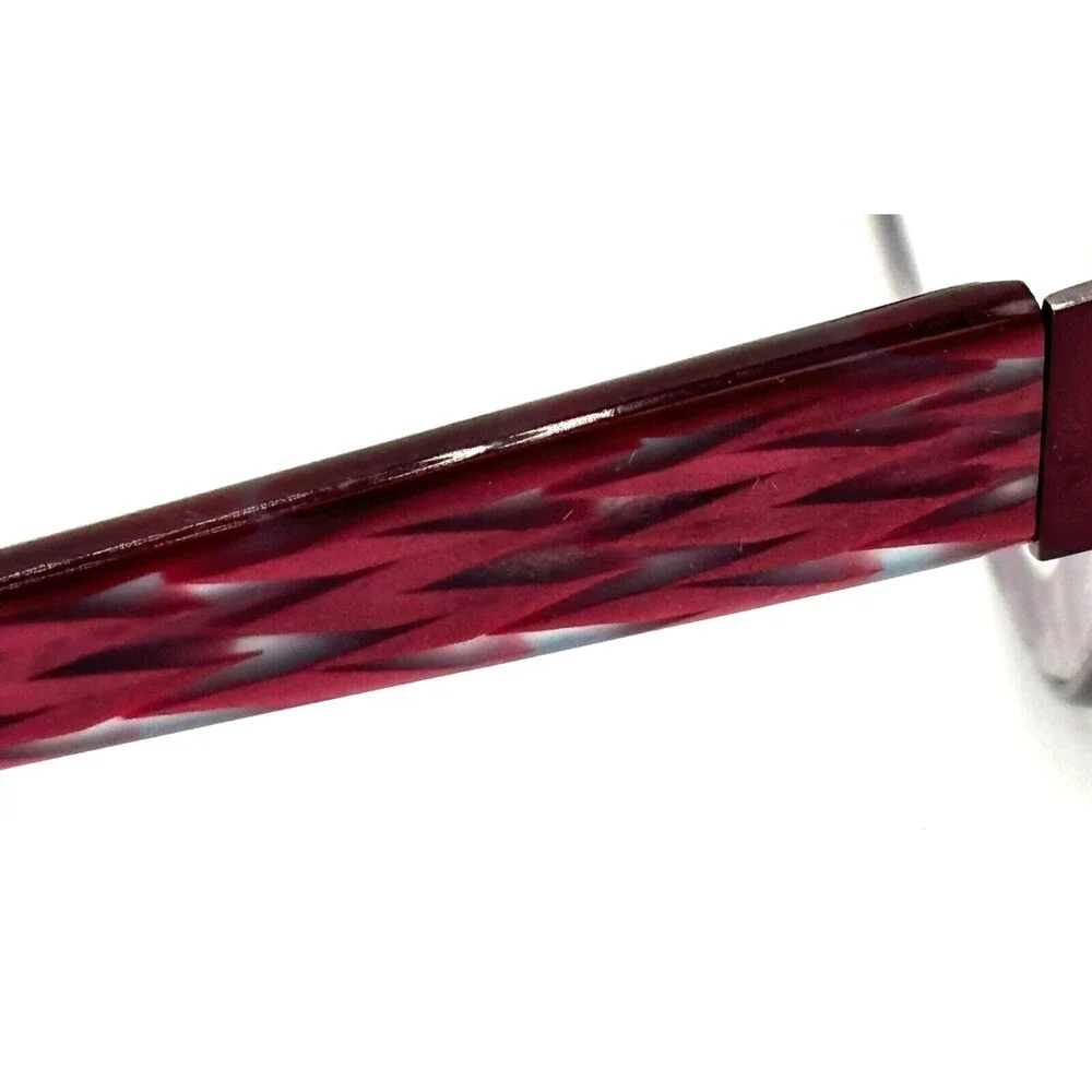FYSH UK 3473 Women's Eyeglass Frame 987 Burgundy 52017-135‎ Optical Metal EUC